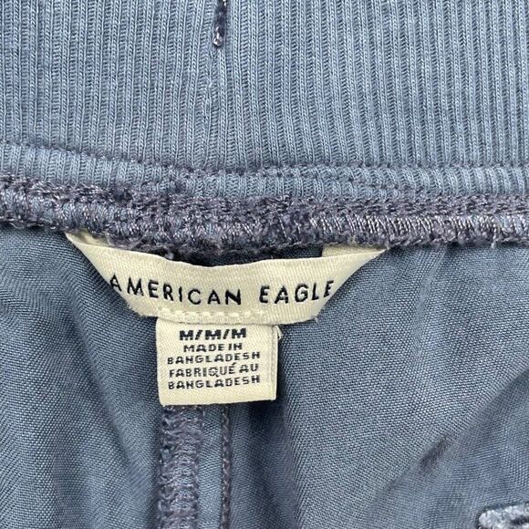 American Eagle Blue Cargo Joggers - Picture 4 of 12